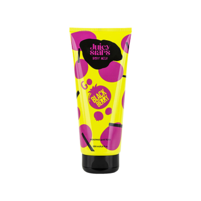 Изображение товара Молочко для тела Juicy Stars черника 200 мл увлажнение и питание кожы
