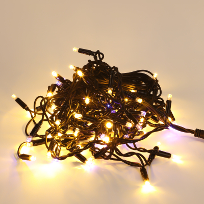 Изображение товара Электрогирлянда-занавес Shanghai universe 100 LED теплая белая IP66