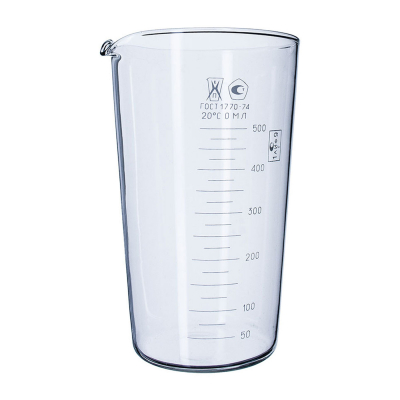 Изображение товара Стакан мерный Химлабоприбор 500 мл