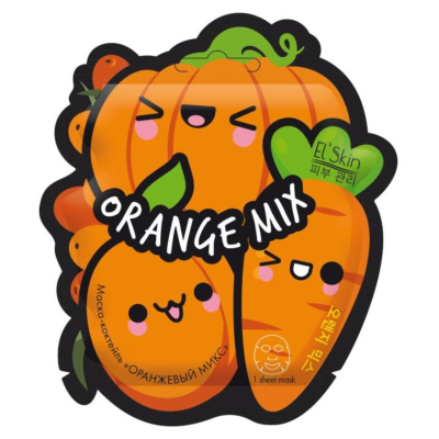 Изображение товара Маска для лица El'Skin оранжевый микс, моделирует овал, упругость и эластичность кожи Изображение товара Маска для лица El'Skin оранжевый микс, моделирует овал, упругость и эластичность кожи