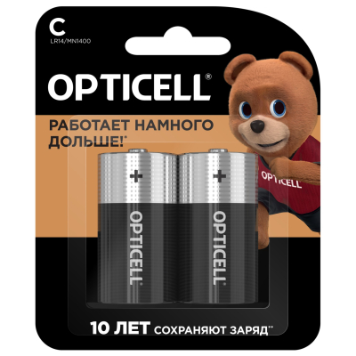 Изображение товара Батарейки Opticell Basic AA 2шт - Надежный источник питания для вашего устройства
