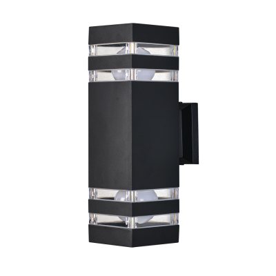 Изображение товара Уличный настенный светильник Arte Lamp HEATHER A4413AL-2BK стиль модерн Изображение товара Уличный настенный светильник Arte Lamp HEATHER A4413AL-2BK стиль модерн