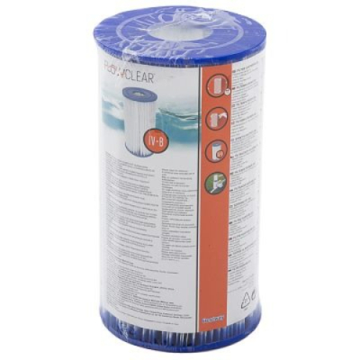 Изображение товара Картридж для фильтра Bestway IV-B 14,2X14,2X25,4 см эффективный сменный фильтр Изображение товара Картридж для фильтра Bestway IV-B 14,2X14,2X25,4 см эффективный сменный фильтр