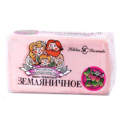 Изображение товара Мыло туалетное Традиционная серия Земляничное 140 г для рук Изображение товара Мыло туалетное Традиционная серия Земляничное 140 г для рук