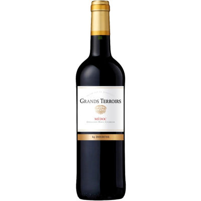 Изображение товара Красное сухое вино Dourthe Grands Terroirs Medoc AOC 750 мл Франция