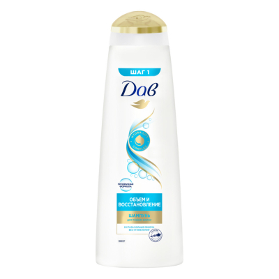 Изображение товара Шампунь Dove Hair Therapy Объем и восстановление 380 мл Изображение товара Шампунь Dove Hair Therapy Объем и восстановление 380 мл