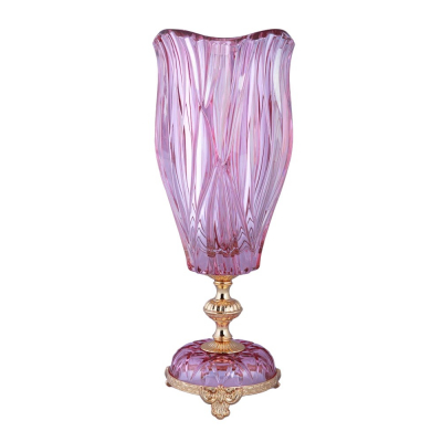 Изображение товара Ваза на ножке Precious isis розовая