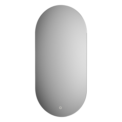 Изображение товара Зеркало Defesto Opti LED 20W с нейтральной подсветкой 40х80 см, овальное, сенсорный выключатель