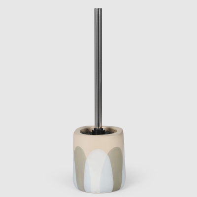Изображение товара Держатель с ершиком Aspire sanitary из керамики с ручной росписью для туалета