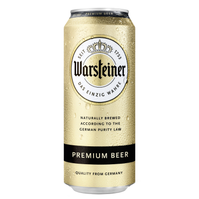 Изображение товара Пиво светлое фильтрованное Warsteiner Premium Verum 0,5 л Изображение товара Пиво светлое фильтрованное Warsteiner Premium Verum 0,5 л