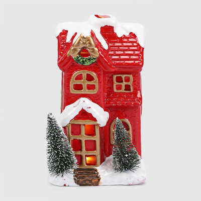 Изображение товара Сувенир Ad trend домик керамический LED 10x9x17 см