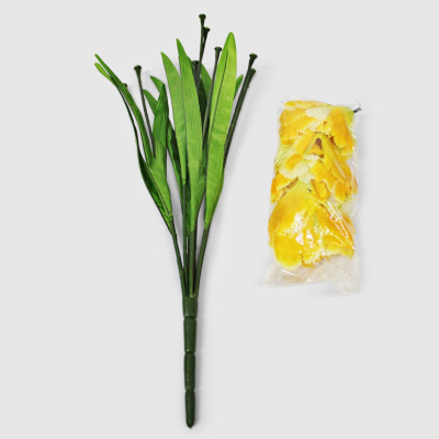 Изображение товара Искусственный букет ириса Конэко-О жёлтый 52 см из Китая Изображение товара Искусственный букет ириса Конэко-О жёлтый 52 см из Китая