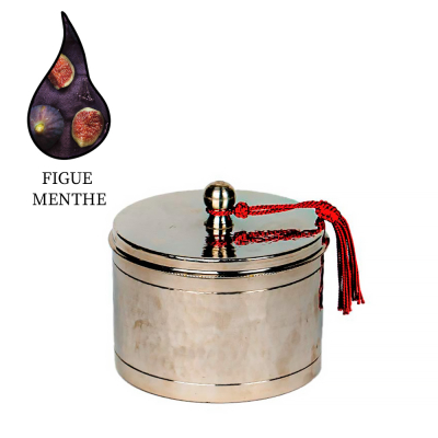 Изображение товара Аромасвеча Nour Bougie Mychic Figue Menthe 670 г ручная работа Марокко