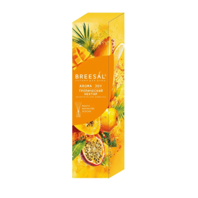 Изображение товара Ароматический диффузор Breesal Aroma Joy тропический нектар 50 мл Изображение товара Ароматический диффузор Breesal Aroma Joy тропический нектар 50 мл