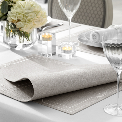 Изображение товара Подставка под горячее Togas Сигман светло-серого цвета 45x33 см