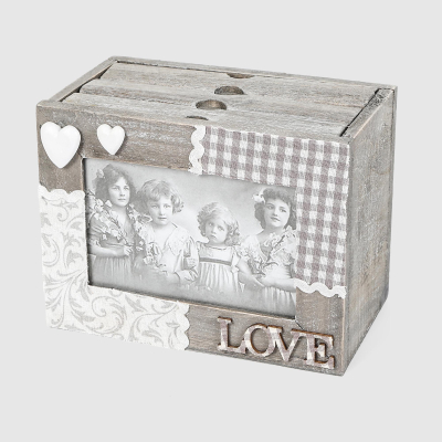 Изображение товара Фоторамка Dekor pap деревянная 19,5х10,5х14 см