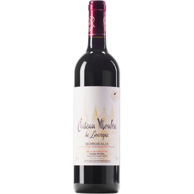 Изображение товара Вино красное сухое Chateau Moulin de Lavergne, Bordeaux AOC 0.75л