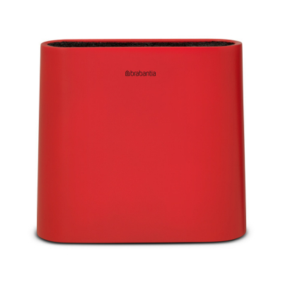 Изображение товара Подставка для ножей Brabantia Tasty Colours красная - стильное хранение Изображение товара Подставка для ножей Brabantia Tasty Colours красная - стильное хранение