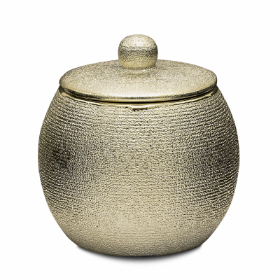 Изображение товара Диспенсер для ватных дисков Ridder Lucida золотой 9,5х9,6х9,5 см