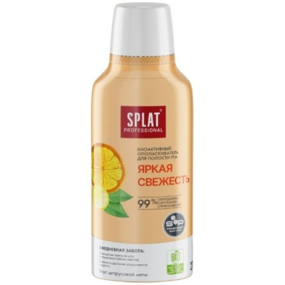 Изображение товара Оп疤скиватель полости рта Splat Professional Яркая свежесть 275 мл