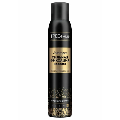 Изображение товара Мусс для волос TRESemme Экстра сильная фиксация 200 мл