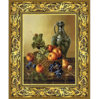 Изображение товара Репродукция картины Декарт 50/70 МДФ холст в пластиковой упаковке