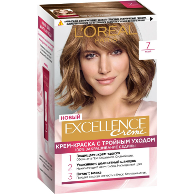 Изображение товара Краска для волос L'Oreal Excellence Creme 7 Русый