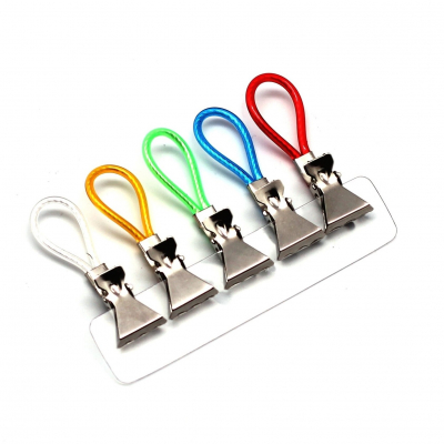 Изображение товара Набор из 5 металлических прищепок Ditto серебряный универсальные