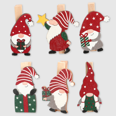 Изображение товара Прищепки декоративные Mercury NY 6 шт в ассортименте