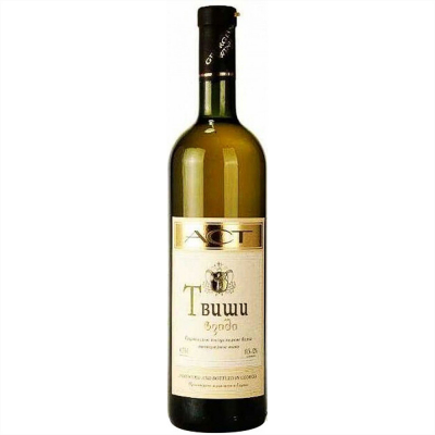 Изображение товара Вино белое полусладкое "ACT" Твиши 0,75 л