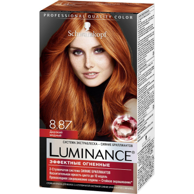 Изображение товара Краска для волос Schwarzkopf Luminance Color 8.87 Дерзкий медный