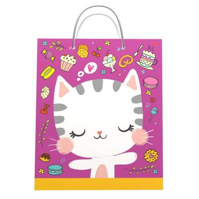 Изображение товара Пакет подарочный ND Play  кошечка