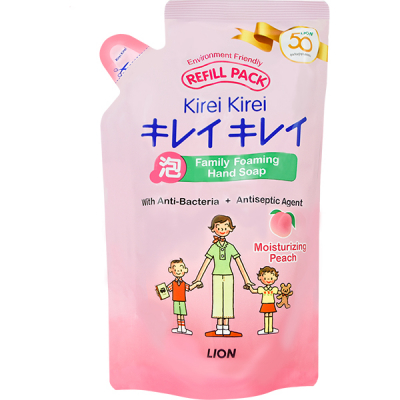 Изображение товара Мыло-пена LION THAILAND Kirei Kirei Розовый персик 200 мл