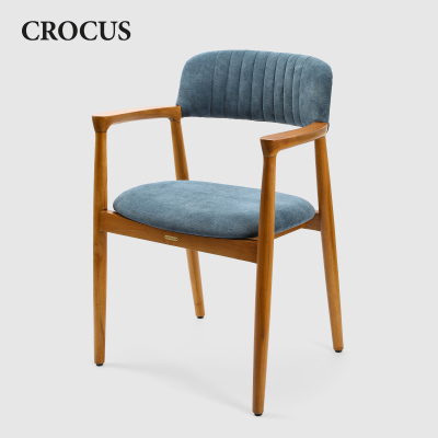 Изображение товара Стул с обивкой Crocus Royal синий 50х50х82 см натуральное дерево ткань Изображение товара Стул с обивкой Crocus Royal синий 50х50х82 см натуральное дерево ткань