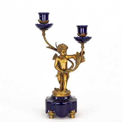 Изображение товара Фарфоровый подсвечник с ангелом 22х13х40 см Wah luen handicraft