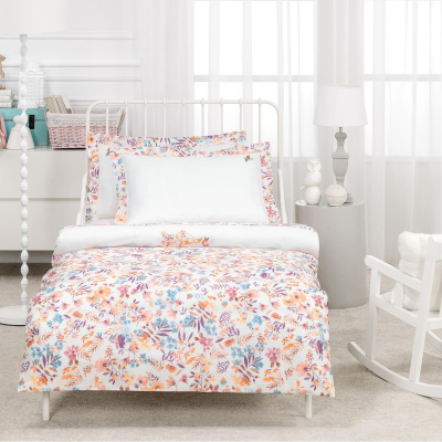 Изображение товара Комплект постельного белья Kids by Togas Фостер оранжевый 3 предмета для детей