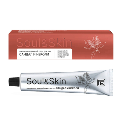 Изображение товара Парфюмированный крем для рук сандал и нероли серии Soul&Skin 65 мл Изображение товара Парфюмированный крем для рук сандал и нероли серии Soul&Skin 65 мл