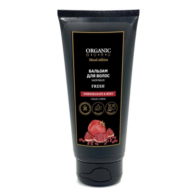 Изображение товара Бальзам-ополаскиватель Organic Guru Гранат и мята 200 мл для всех типов волос