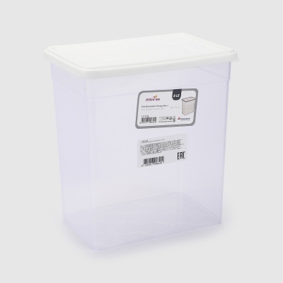 Изображение товара Контейнер для хранения Follow me Solo-2 3 л прозрачный для холодильника и кухни Изображение товара Контейнер для хранения Follow me Solo-2 3 л прозрачный для холодильника и кухни