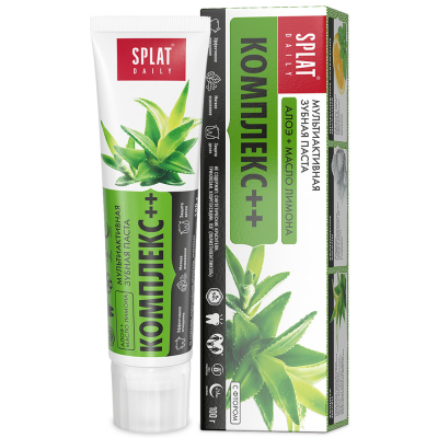 Изображение товара Зубная паста Splat Daily Complex 100 г с натуральными маслами и алоэ вера