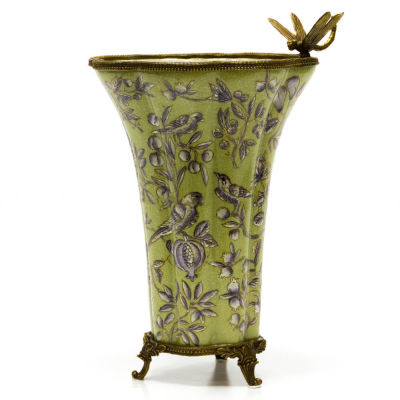 Изображение товара Ваза со стрекозой 32см Wah luen handicraft