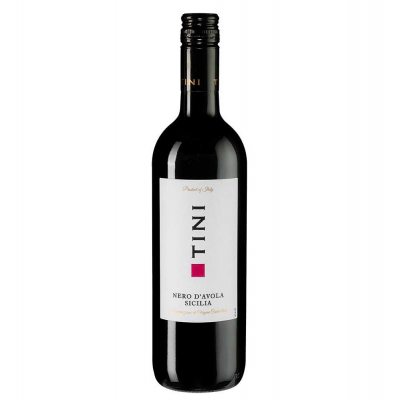 Изображение товара Красное полусухое вино Caviro TINI Nero d'Avola Sicilia 0,75 л