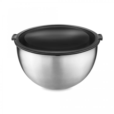 Изображение товара Миска с крышкой Gefu Муово 20 см 2,5 л нержавеющая сталь и пластик Германия