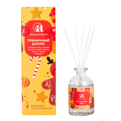 Изображение товара Ароматический диффузор Aromantique пряничный домик 50 мл для уюта и комфорта