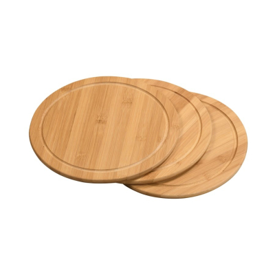 Изображение товара Набор разделочных досок Kesper из бамбука 25х25 см