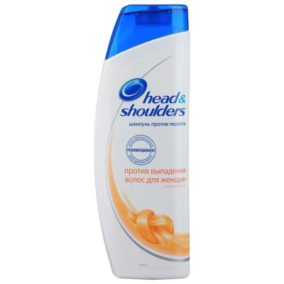 Изображение товара Шампунь Head & Shoulders Против выпадения волос для женщин 400 мл (HS-81109428) Изображение товара Шампунь Head & Shoulders Против выпадения волос для женщин 400 мл (HS-81109428)