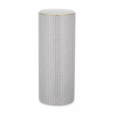 Изображение товара Ваза Mix&Match Home Вола 22 см - керамическая декоративная посуда белого и черного цвета Изображение товара Ваза Mix&Match Home Вола 22 см - керамическая декоративная посуда белого и черного цвета