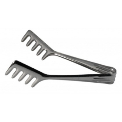 Изображение товара Щипцы Luxstahl для спагетти 19,5 см из нержавеющей стали для подачи и переворота блюд Изображение товара Щипцы Luxstahl для спагетти 19,5 см из нержавеющей стали для подачи и переворота блюд