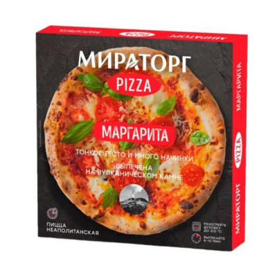 Изображение товара Пицца Мираторг Маргарита замороженная 340 г