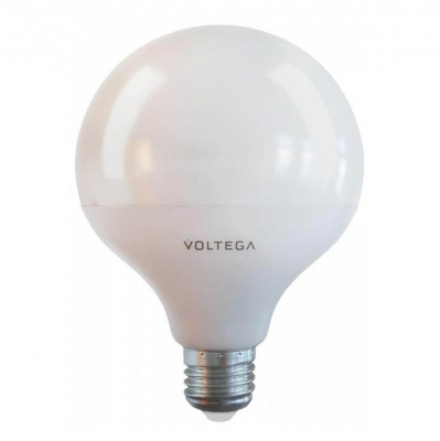 Изображение товара Лампочка Voltega LED 15W E27 2800K белая форма груша Изображение товара Лампочка Voltega LED 15W E27 2800K белая форма груша
